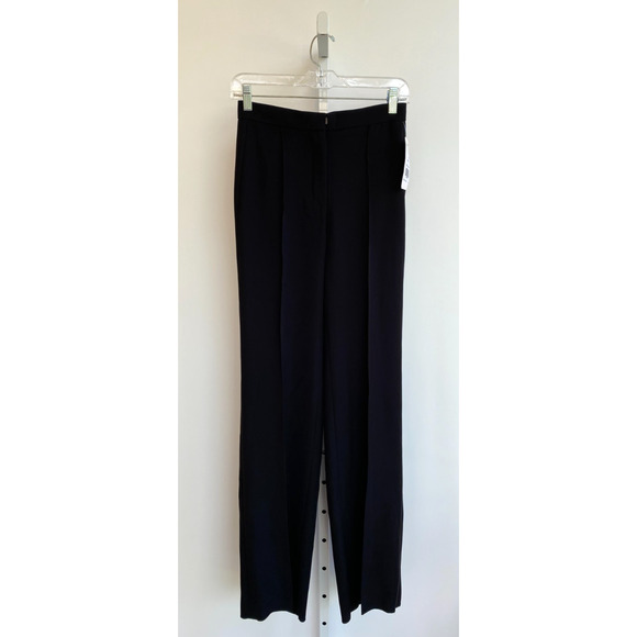 Louis Vuitton Uniforms Black Dress Straight Leg Dress Pants size 32 US 0 - Picture 1 of 8